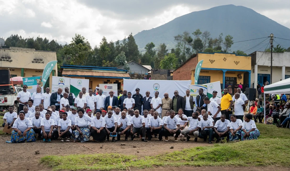 NVVH and partners during Rwanda Rabies Awareness Campaign Week 2026